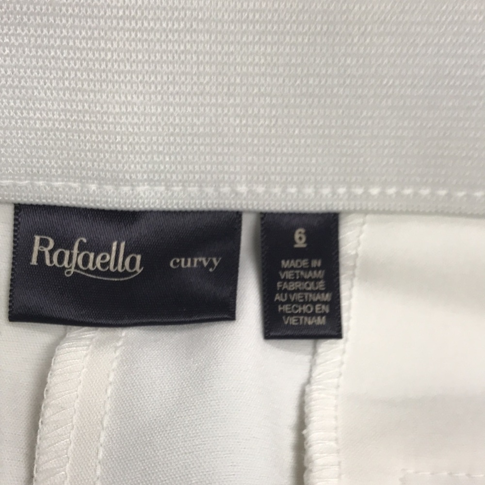 Rafaella Womens Lightweight Satin Twill Ankle pants - Picture 7 of 8